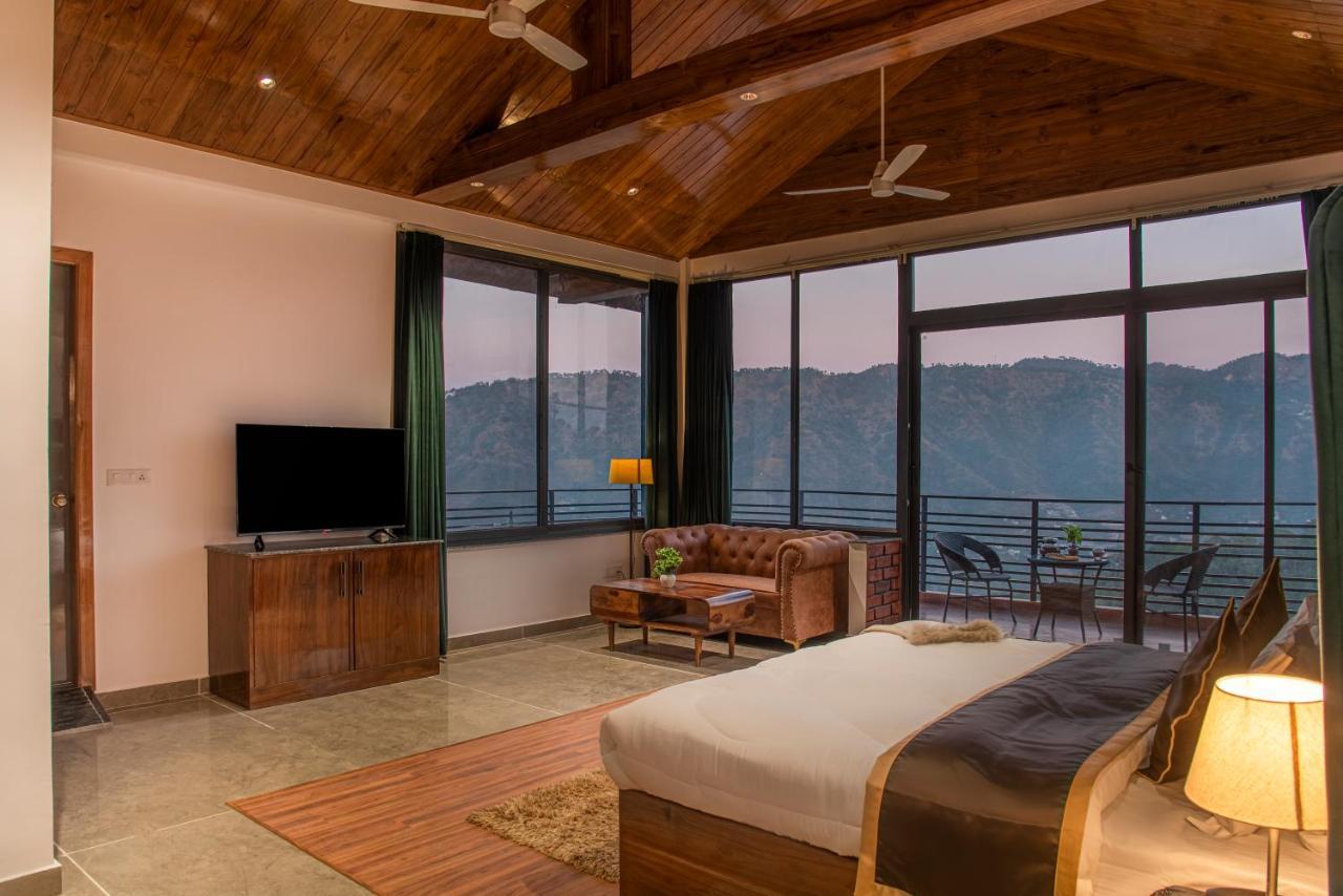 Hillcrest Heights Bed & Breakfast Kasauli Bagian luar foto